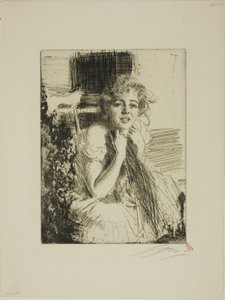 Emma Rasmussen autorstwa Anders Leonard Zorn