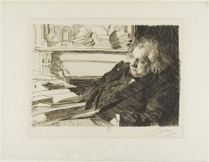 Ernest Rena autorstwa Anders Leonard Zorn
