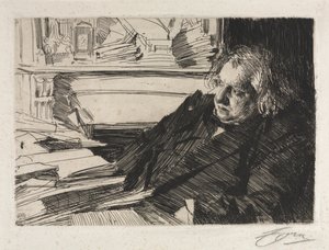 Ernest Rena autorstwa Anders Leonard Zorn