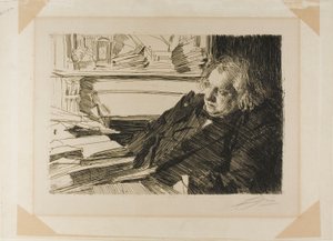 Ernest Rena autorstwa Anders Leonard Zorn