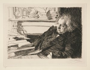 Ernest Rena autorstwa Anders Leonard Zorn
