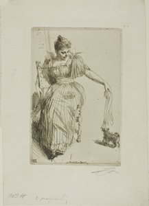 Gerida Hajibarg e autorstwa Anders Leonard Zorn