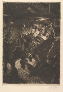 Domek Gopsmor autorstwa Anders Leonard Zorn