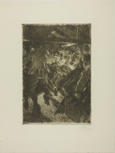Domek Gopsmor autorstwa Anders Leonard Zorn