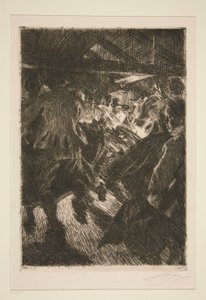 Domek Gopsmor autorstwa Anders Leonard Zorn
