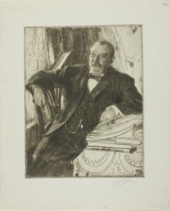 Grover Cleveland II autorstwa Anders Leonard Zorn