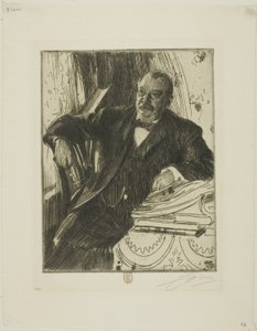 Grover Cleveland II autorstwa Anders Leonard Zorn