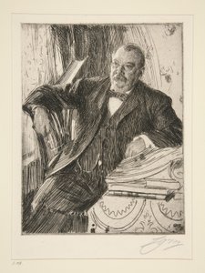 Grover Cleveland II autorstwa Anders Leonard Zorn