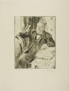Grover Cleveland I autorstwa Anders Leonard Zorn