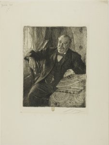 Grover Cleveland I autorstwa Anders Leonard Zorn