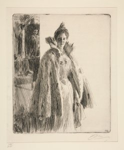 J.R.H. Księżniczka Ingeborg Szwecji II autorstwa Anders Leonard Zorn