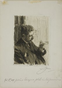 Jego Wysokość Książę Eugen Szwecji autorstwa Anders Leonard Zorn