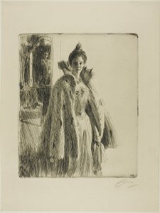 J.R.H. Księżniczka Ingeborg Szwecji II autorstwa Anders Leonard Zorn