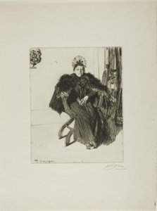 Izabela Gardner autorstwa Anders Leonard Zorn