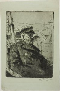 Król Oskar II (druga płyta) autorstwa Anders Leonard Zorn
