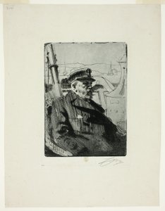 Król Oskar II (druga płyta) autorstwa Anders Leonard Zorn