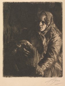 Madonna autorstwa Anders Leonard Zorn