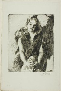 Maja von Heijne autorstwa Anders Leonard Zorn