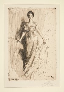 panna Ludman autorstwa Anders Leonard Zorn