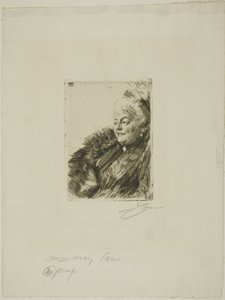 Pani Georges II maja autorstwa Anders Leonard Zorn