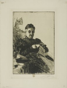 Pani Lamm II autorstwa Anders Leonard Zorn