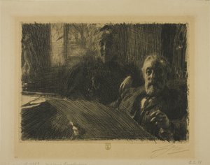 Państwo Fürstenberg autorstwa Anders Leonard Zorn