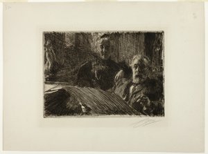 Państwo Fürstenberg autorstwa Anders Leonard Zorn