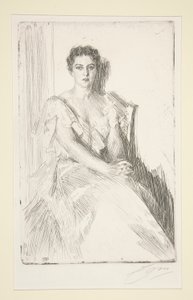 Pani Cleveland autorstwa Anders Leonard Zorn