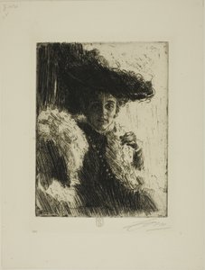 Pani Kipi autorstwa Anders Leonard Zorn