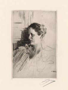 Pani Nagel autorstwa Anders Leonard Zorn