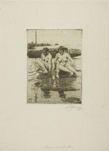 Moje modele autorstwa Anders Leonard Zorn