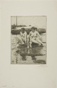 Moje modele autorstwa Anders Leonard Zorn