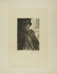 Olga Bratt autorstwa Anders Leonard Zorn
