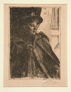 Olga Bratt autorstwa Anders Leonard Zorn