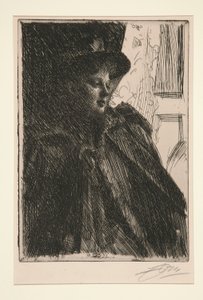 Olga Bratt autorstwa Anders Leonard Zorn