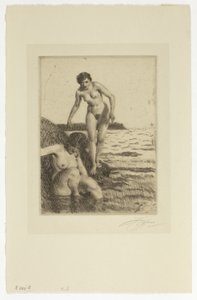 Na wyspie Hemsö autorstwa Anders Leonard Zorn