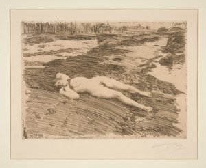 Na piaskach autorstwa Anders Leonard Zorn