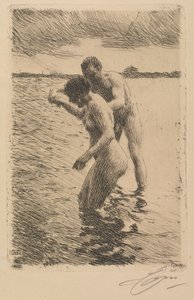 Pilot autorstwa Anders Leonard Zorn