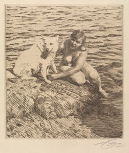 Sappo autorstwa Anders Leonard Zorn
