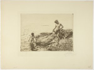 Szkiery Nadmorskie autorstwa Anders Leonard Zorn