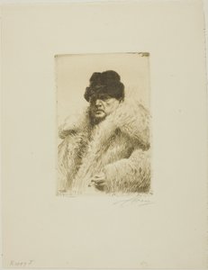 Autoportret 1916 autorstwa Anders Leonard Zorn