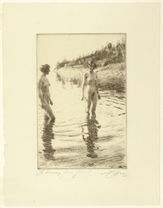Płytki autorstwa Anders Leonard Zorn