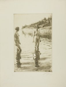 Płytki autorstwa Anders Leonard Zorn