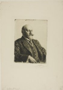 Sir Ernest Cassel autorstwa Anders Leonard Zorn