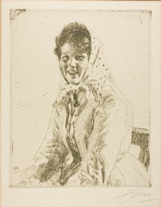 Dziewczyna ze Skery autorstwa Anders Leonard Zorn