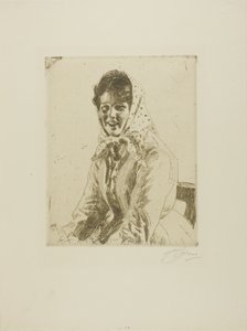 Dziewczyna ze Skery autorstwa Anders Leonard Zorn