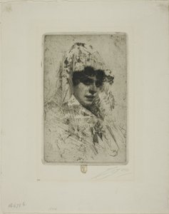 Hiszpanka autorstwa Anders Leonard Zorn
