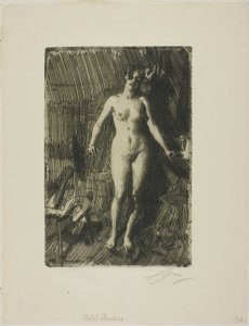 Model stojący autorstwa Anders Leonard Zorn