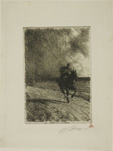 Burza autorstwa Anders Leonard Zorn