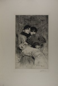 Kuzynostwo autorstwa Anders Leonard Zorn